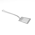 Stainless Steel Slotted Spatula With Long Handle For Kitchen Cooking