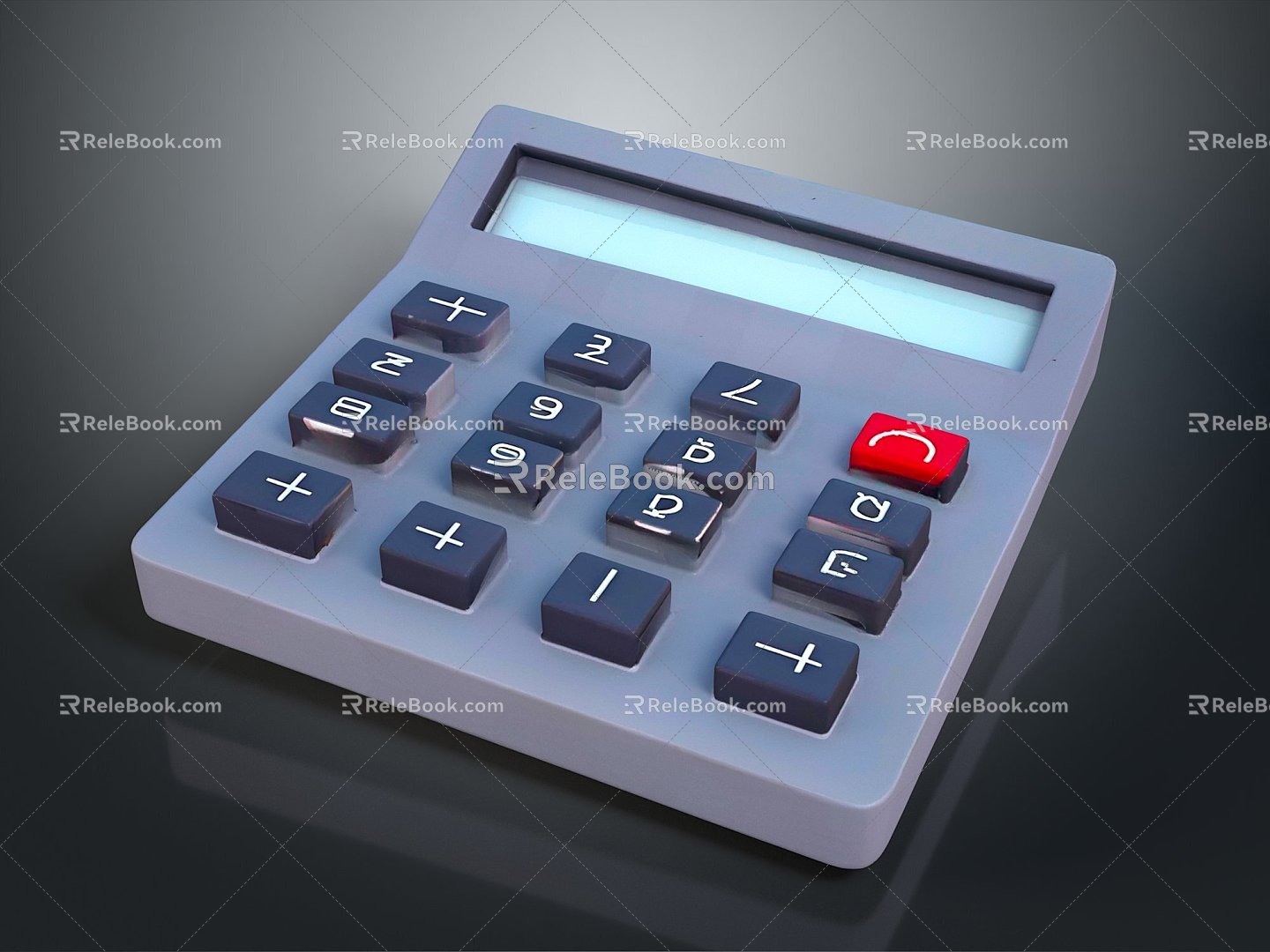 Calculator Electronic Calculator Casio Calculator Calculator Stationery Office Supplies Office Items 3d model