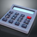 Calculator Electronic Calculator Casio Calculator Calculator Stationery Office Supplies Office Items 3d model