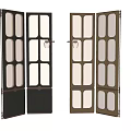 CCD hotel screen partition combination 3d model