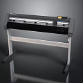 Electronic Large Format Digital Plotter With Metal Stand And Control Panel