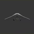 Modern fighter sci-fighter sci-fighter space fighter 3d model