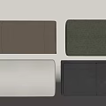Modern Sofa Back Cushions in Brown Green Beige Black Leather and Fabric Options