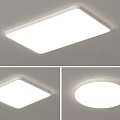 Modern Ceiling Light Design with Square and Round Shapes for Home Lighting