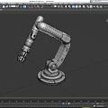 Mechanical Arm Intelligent Machine AI Intelligent Machine Technology Intelligent Machine Low Face Number Low Model Simple Model Game Sub-era Film and Television Super Realism 3d model