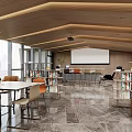 Modern multi-function area 3d model
