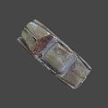 two-door coupe 3d model