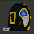 Professional Black Yellow Tape Measure with SKN Brand 5m Length Ergonomic Grip Hardware Tool