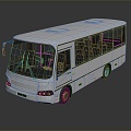 School Bus Modern Bus 3d model