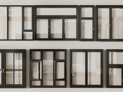 Modern windows casement model