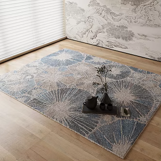 New Chinese Carpet 3d model