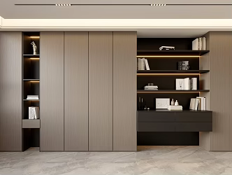 Modern Italian Study 3d model