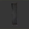 Industrial Design Metal Locker Cabinet Featuring Multiple Doors Locks And Ventilation Grilles 3d model