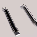 modern elevator escalator 3d model
