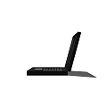 Black Portable Laptop With Modern Screen And Full Size Keyboard