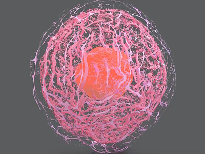 Cell Medicine Ornaments 3d model Cell Medicine Ornaments 3d model