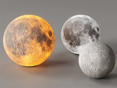 Modern floor lamp Moon floor lamp 3d model Modern floor lamp Moon floor lamp 3d model