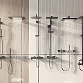 Modern Shower Shower 3d model