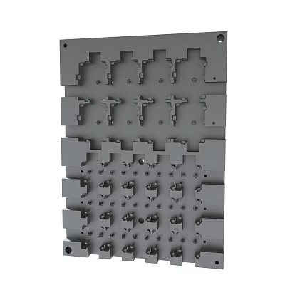 precision parts machining automation hardware stamping parts parts forging die cnc precision parts machining 3d model