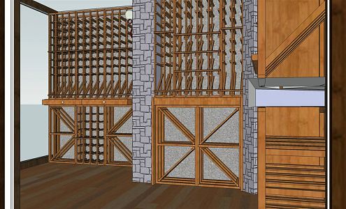 Jane's Wine Cellar 3d model