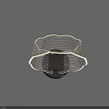 Modern Stylish Wall Lamp with Illuminated Ring Design for Contemporary Home Interior Lighting