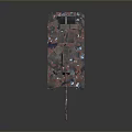 Modern Military Tank Design With Digital Camouflage And Turret Features On Dark Surface