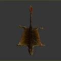 Gecko flying gecko large gecko multiple warts gecko webbed gecko webbed toed gecko reptile 3d model