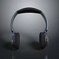 Modern Over Ear Headphones With Comfortable Ear Cushions And High Quality Audio