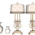 French Style Table Lamp Light Luxury Table Lamp European Style Table Lamp 3d model