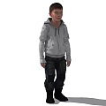 modern man 3d model