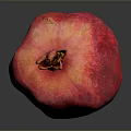 Fresh Ripe Red Pomegranate Fruit With Vibrant Color And Smooth Skin