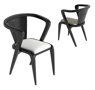 Modern Dining Chair 3d model