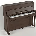 Elegant YAMAHA Wooden Upright Piano Musical Instrument With Black White Keys
