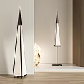 Floor lamp combination 3d model