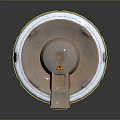 Booster sci-fi switch flame booster aircraft engine switch electronic switch power switch 3d model