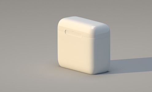 Headset charging bin 3d model