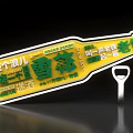 Snow Beer Themed Beer Bottle Shaped Photo Check-in Spot With Fun Interaction Features