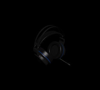 Realistic Razer Headset Wireless Headset Bluetooth Headset 3d model