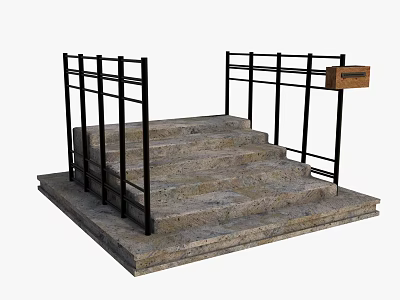 Stairs 3d model