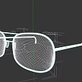 Stylish Sunglasses With Gold Frame And Square Lenses Modern Design