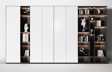 Modern Decorative Cabinet 3d model