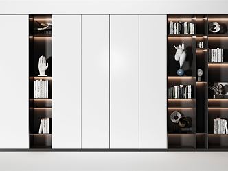 Modern Decorative Cabinet 3d model