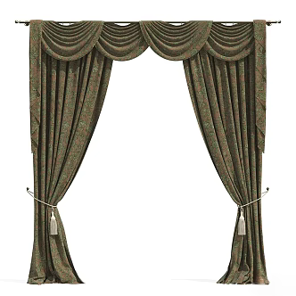 Curtains 3d model