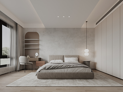 Modern Bedroom 3d model