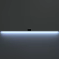 Modern Slim Linear Wall Light With Sleek Design And Warm LED Ambient Glow 3d model