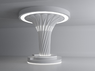 Modern Column Decorative Column Shaped Column 3d model