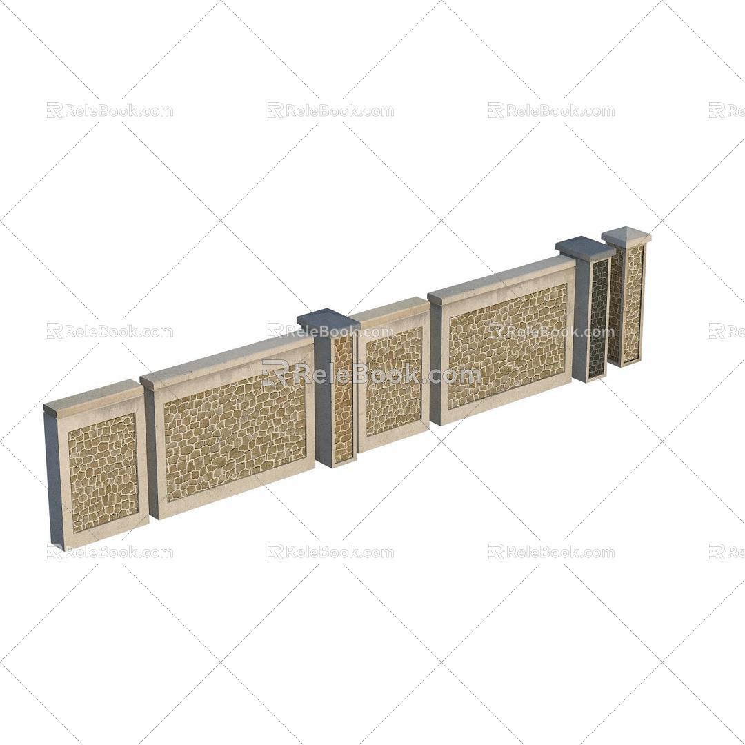 Enclosure wall 3d model