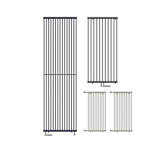 Modern radiator package radiator combination 3d model