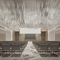 New Chinese Auditorium 3d model