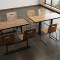 Modern Dining Room Tables and Chairs Dining Room Tables and Chairs 3d model